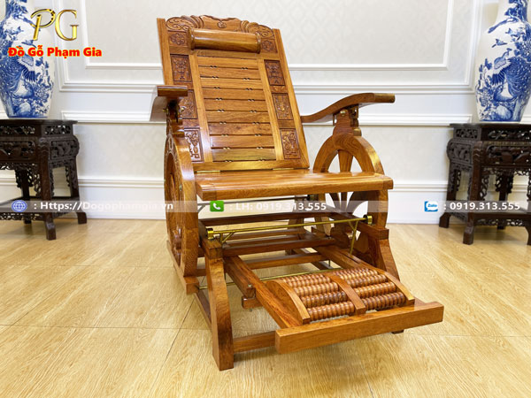 Hình ảnh chi tiết mẫu ghế tựa lưng gỗ hương