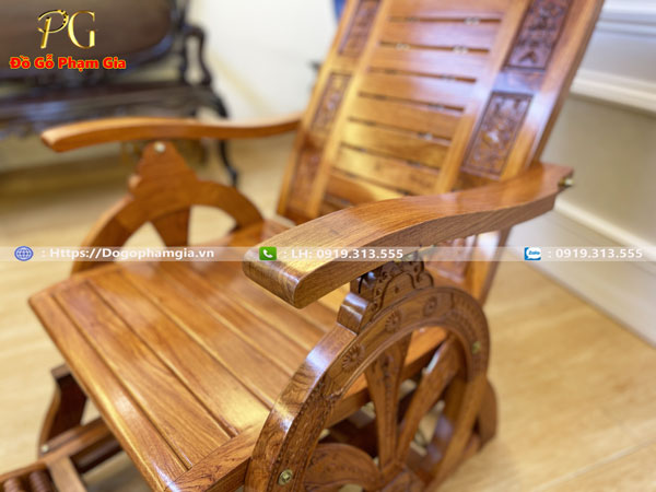 Hình ảnh chi tiết mẫu ghế tựa lưng gỗ hương
