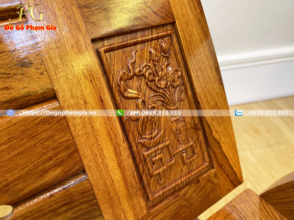 Mua ghế tựa lưng thư giãn gỗ hương tại Đồ Gỗ Phạm Gia