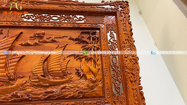 Những ý nghĩa đẹp của tranh gỗ thuận buồm xuôi gió