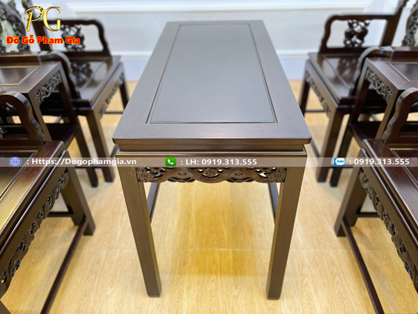 Vài nét đẹp đặc trưng của bàn ghế vách tàu