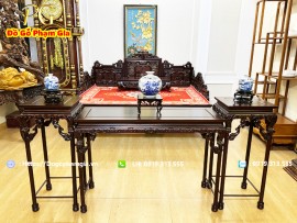 Bộ Đôn Bàn Bày Đồ 3 Món