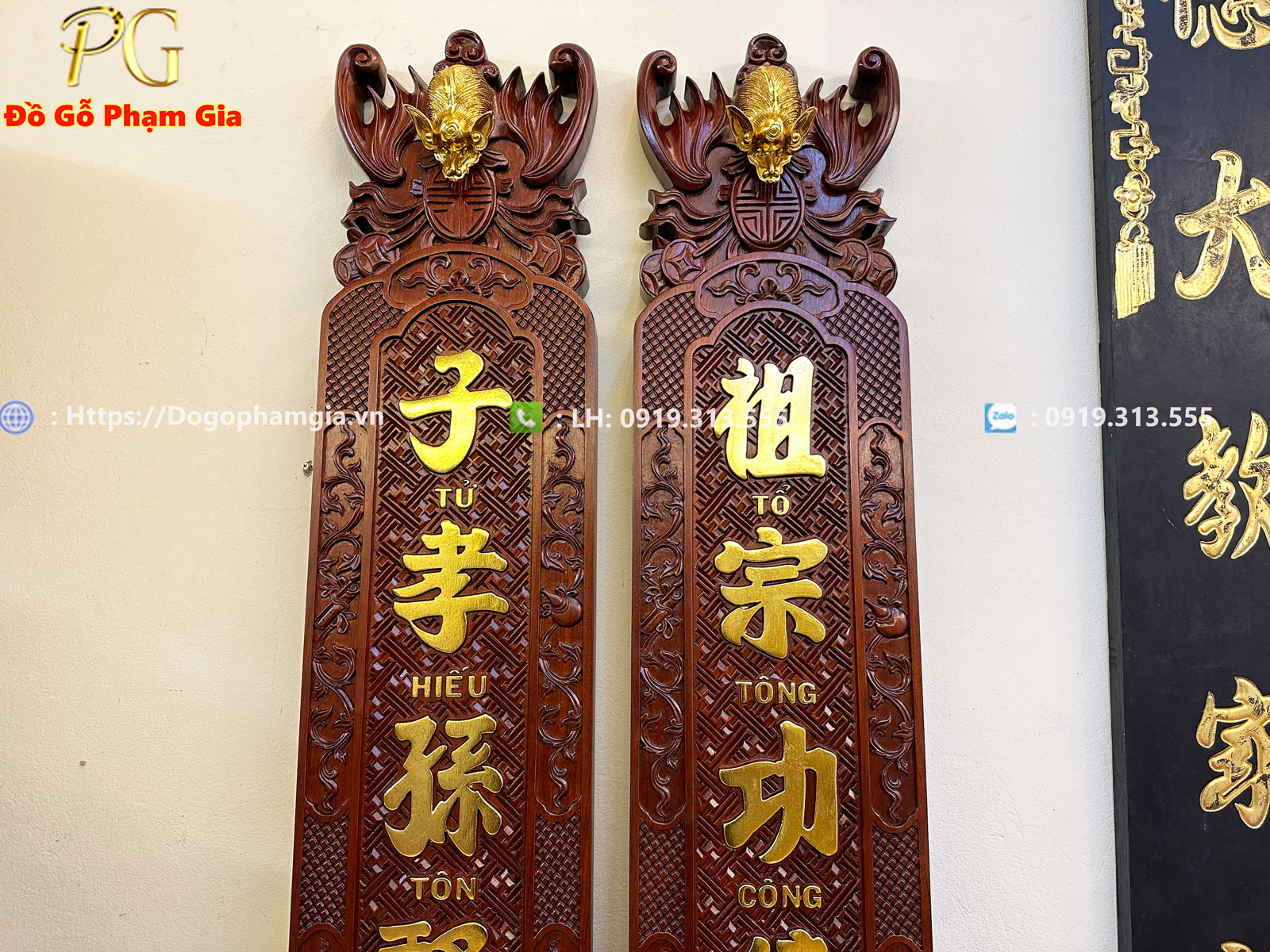 Tôn nghiêm ,sự trang trọng cho không gian thờ gia tiên