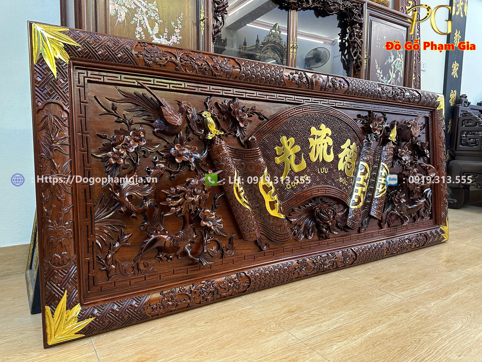 Tôn nghiêm ,sự trang trọng cho không gian thờ gia tiên