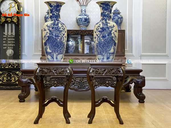 Kích thước chi tiết đôn bày đồ mai điểu