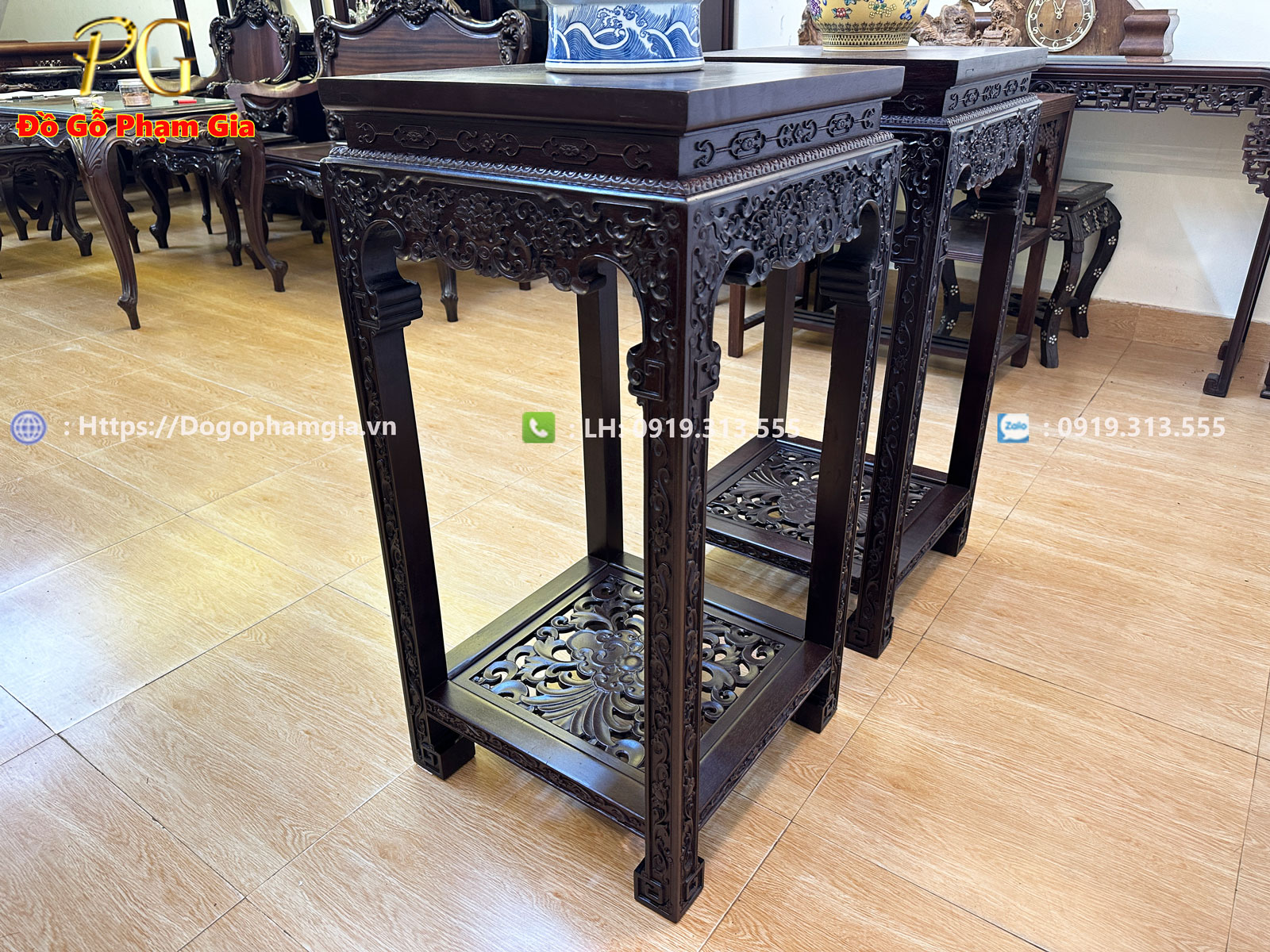 Đồ Gỗ Phạm Gia nơi chế tác đôn bày đồ đẹp Đồ Gỗ Phạm Gia nơi chế tác đôn bày đồ đẹp