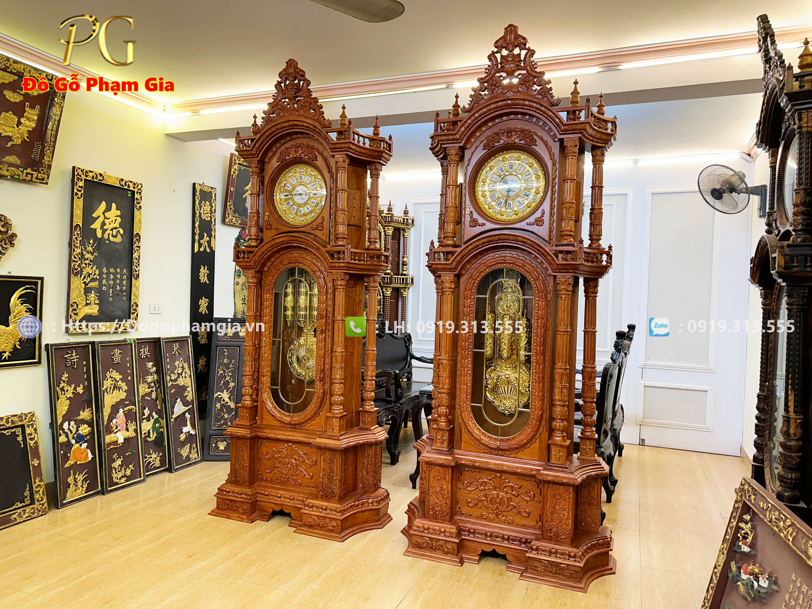 Đồng hồ cây tứ trụ - biểu tượng của sự vững chãi trường tồn