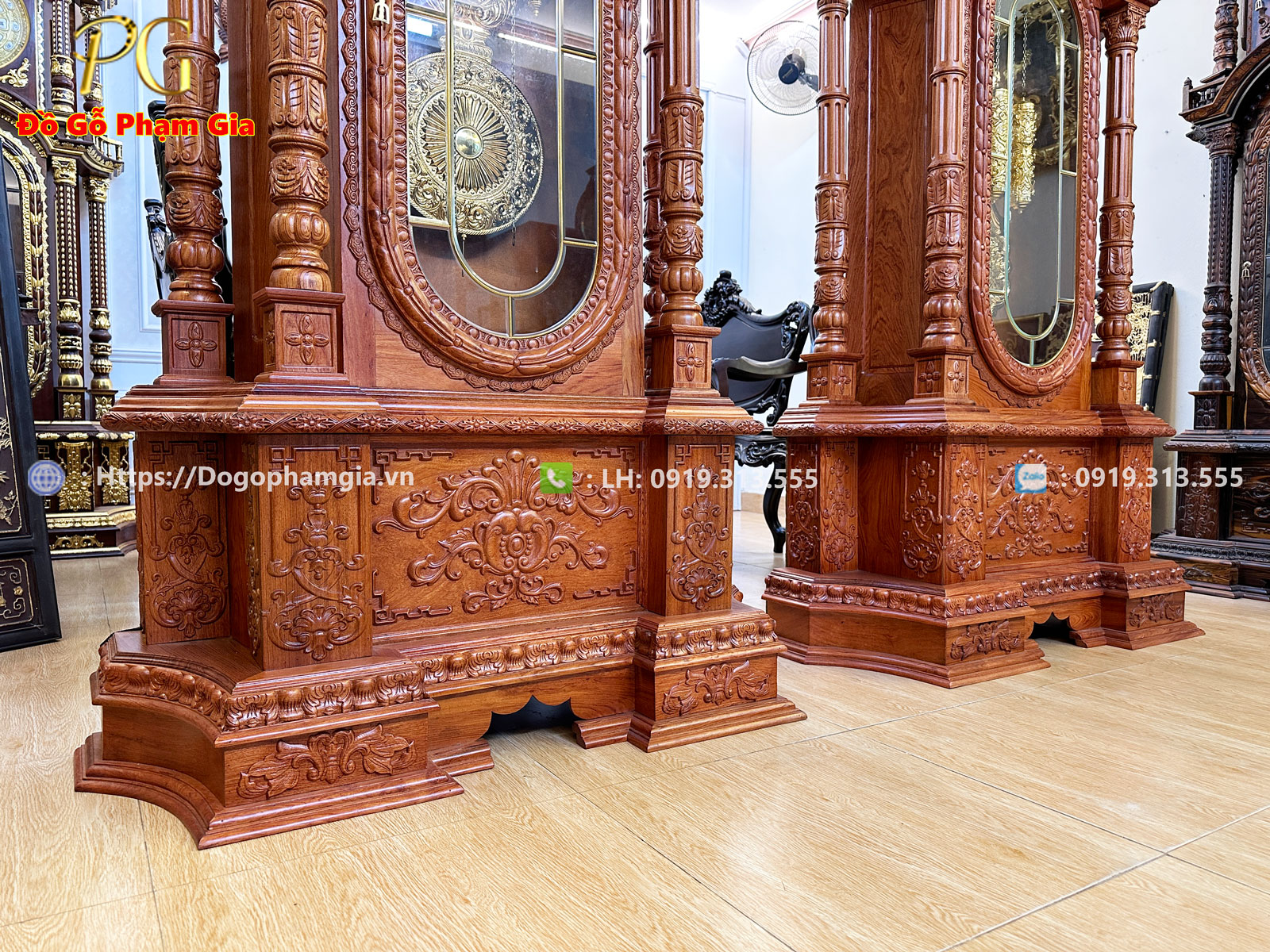 Đồng hồ cây tứ trụ - Sự kết hợp giữa giá trị sử dụng và phong thủy