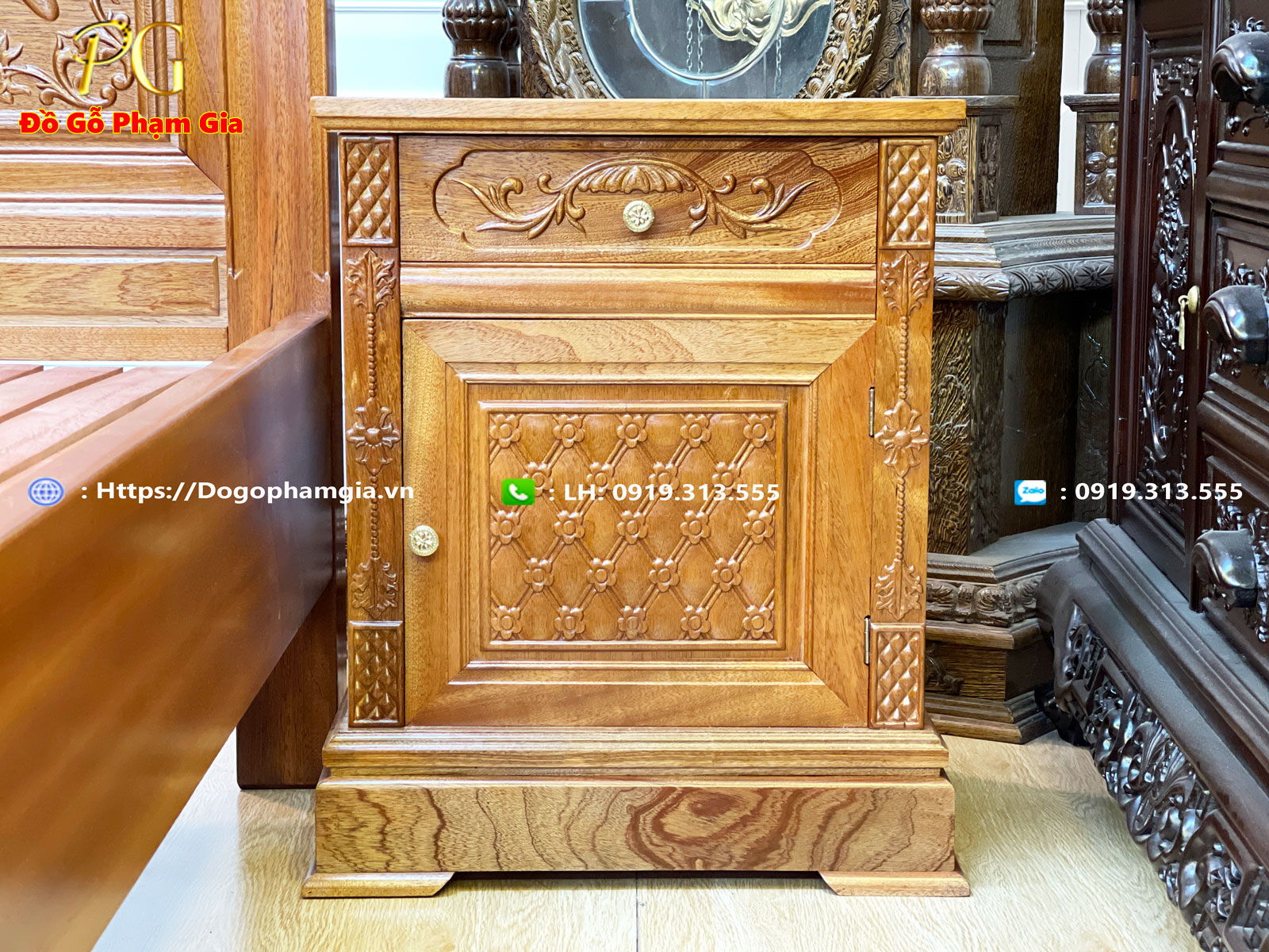 Hình ảnh giường ngủ chữ x gỗ lát Hình ảnh giường ngủ chữ x gỗ lát