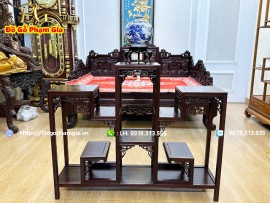 Kệ Tam Sơn Đục Triện