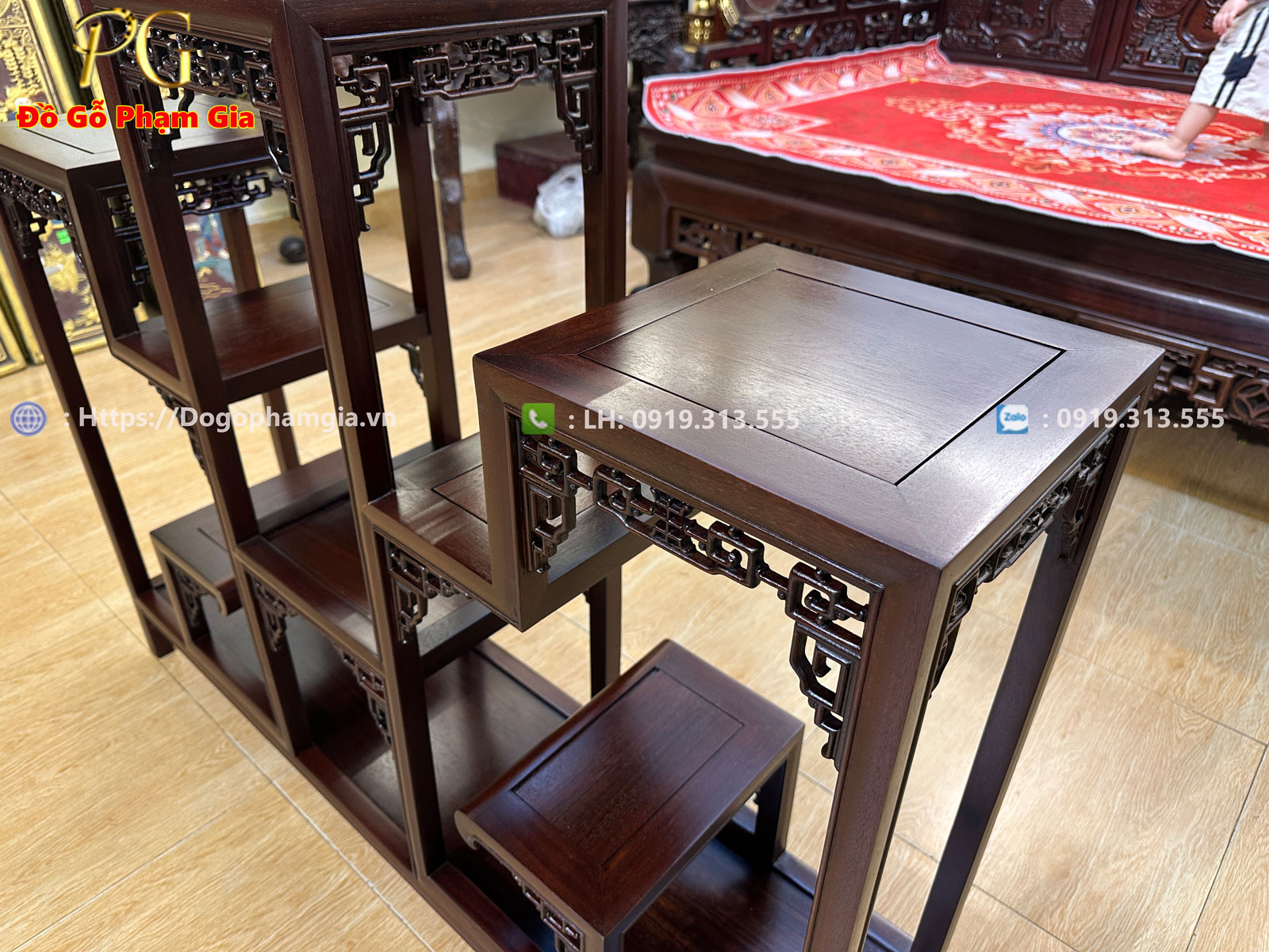 Giá trị thẩm mỹ và phong thủy của kệ tam sơn