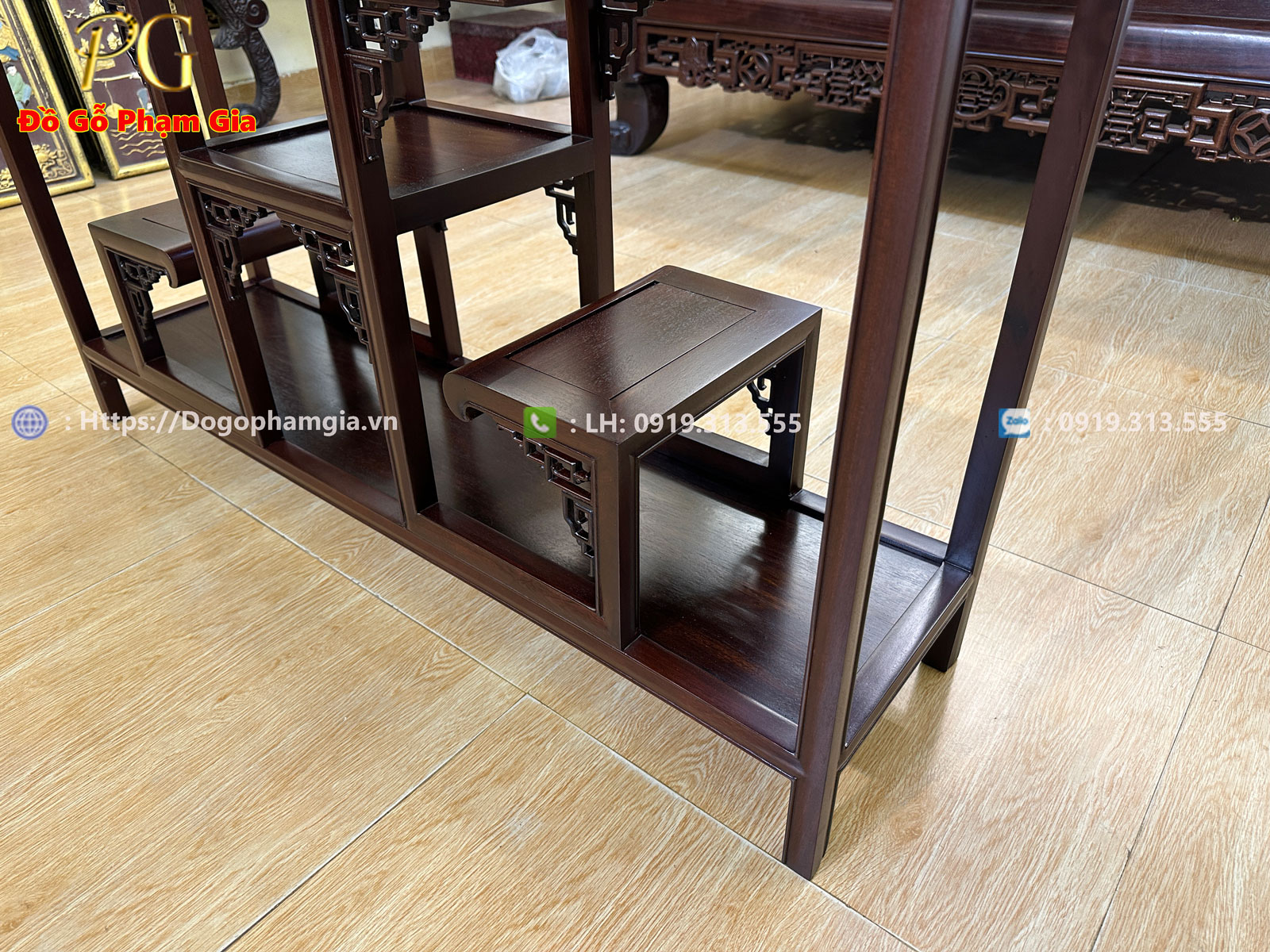 Giá trị thẩm mỹ và phong thủy của kệ tam sơn