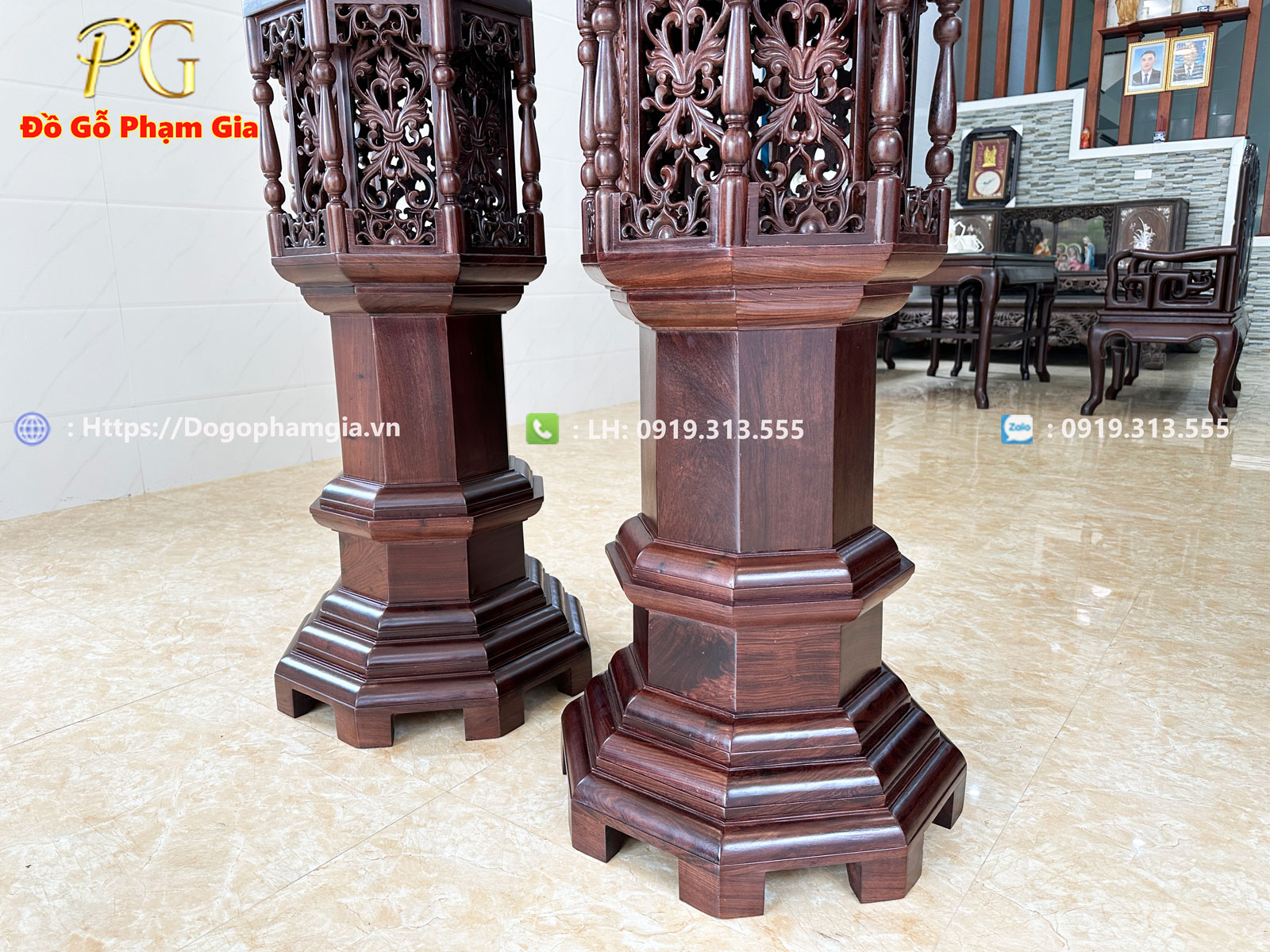 Ưu điểm nổi bật của lồng đèn hình tháp gỗ hương Ưu điểm nổi bật của lồng đèn hình tháp gỗ hương