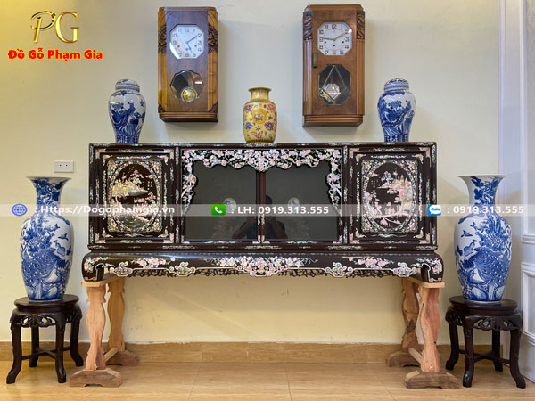 Tiêu chí chọn lựa một chiếc tủ chè gỗ gụ đẹp