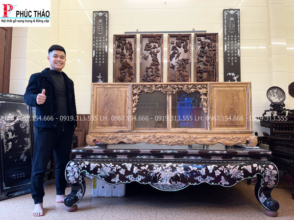 Đồ Gỗ Phạm Gia – Nơi cung cấp các mẫu tủ chè gỗ gụ đẹp ,chất lượng