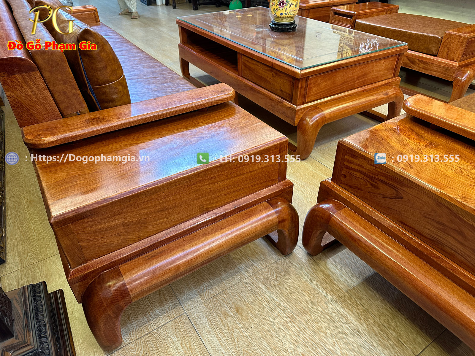 Thông tin kích thước bộ sofa đùi gà gỗ hương Thông tin kích thước bộ sofa đùi gà gỗ hương