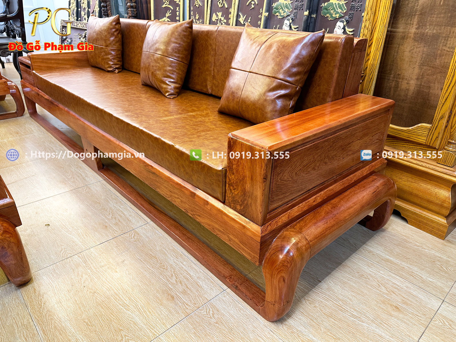 Thông tin kích thước bộ sofa đùi gà gỗ hương Thông tin kích thước bộ sofa đùi gà gỗ hương