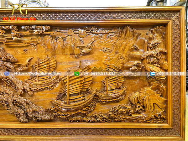 Treo tranh phong thủy thuận buồm xuôi gió mang lại may mắn ,tài lộc