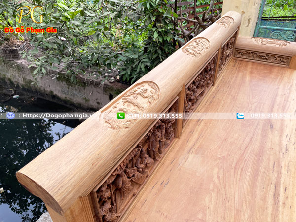 Đồ Gỗ Phạm Gia – Cơ sở sản xuất trường kỷ chạm tích đẹp