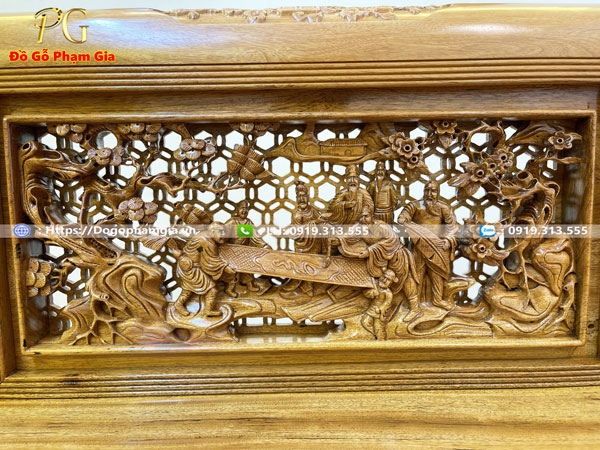 Nét đặc trưng của bộ trường kỷ tích gỗ gụ