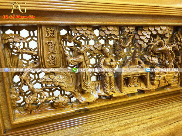 Mua trường kỷ tích gỗ gụ đẹp tại Đồ Gỗ Phạm Gia
