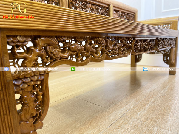 Mua trường kỷ tích gỗ gụ đẹp tại Đồ Gỗ Phạm Gia