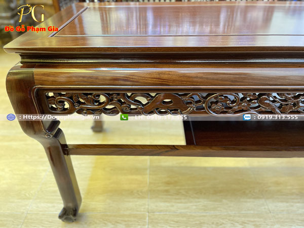 Hình ảnh chi tiết bộ trường song tiện chân móng