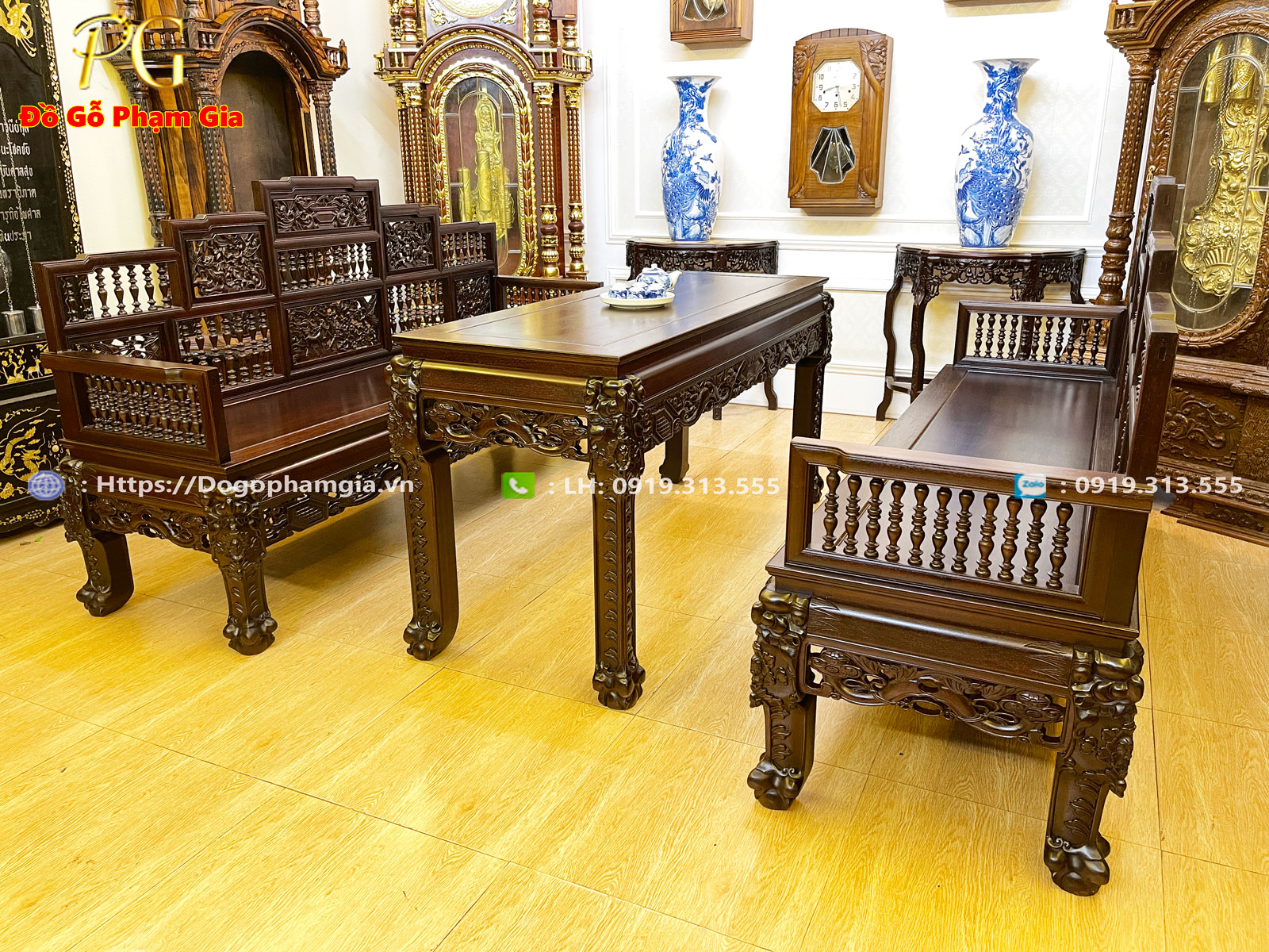 Hình ảnh chi tiết bộ trường song tiện ngũ sơn Hình ảnh chi tiết bộ trường song tiện ngũ sơn