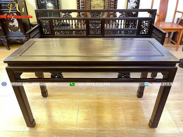 Thông tin kích thước bàn ghế trường kỷ song tiện