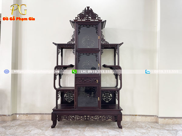 Thông tin kích thước tủ bày đồ chạm dơi thọ Thông tin kích thước tủ bày đồ chạm dơi thọ