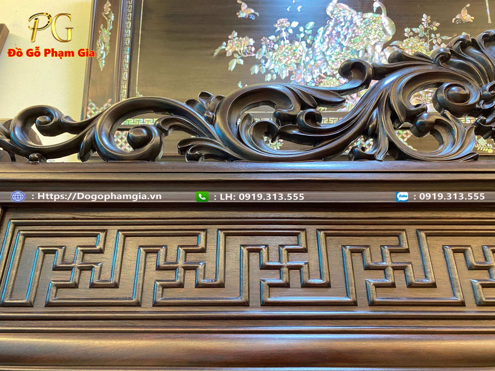 Đồ Gỗ Phạm Gia cơ sở gia công tủ bày đồ trưng bày đồ cổ