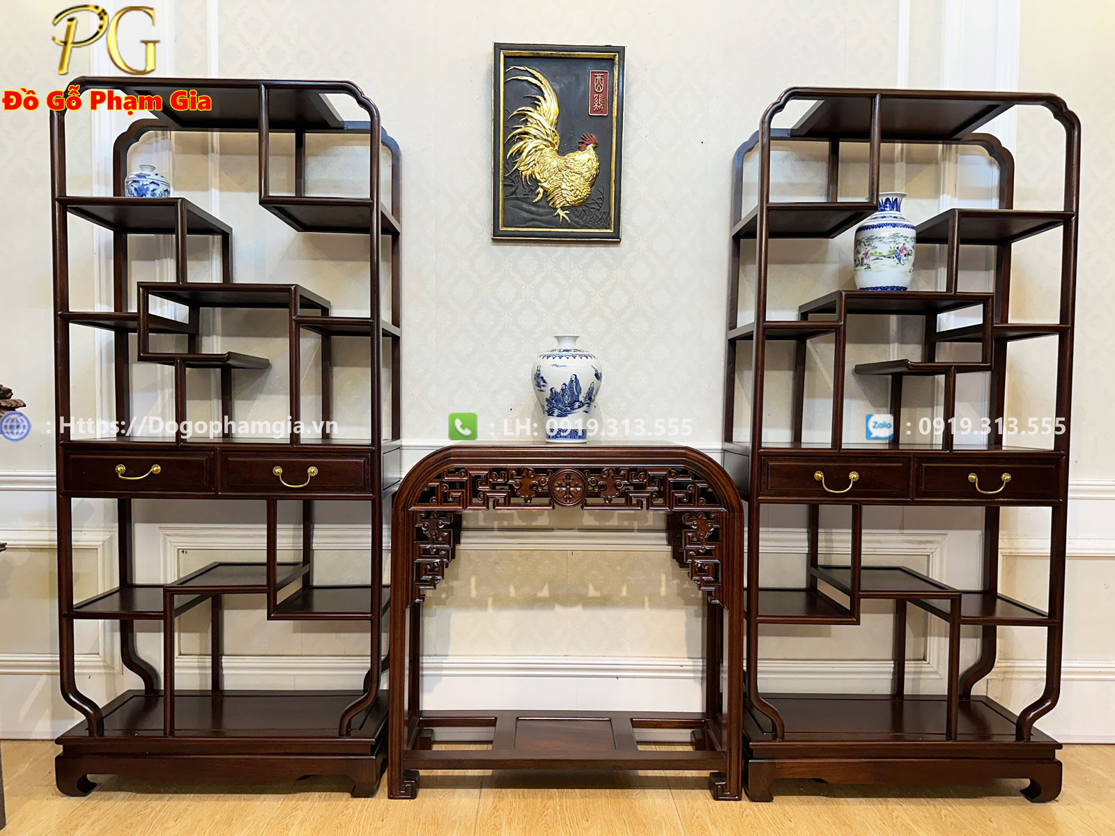 Thông tin kích thước tủ bày đồ cổ