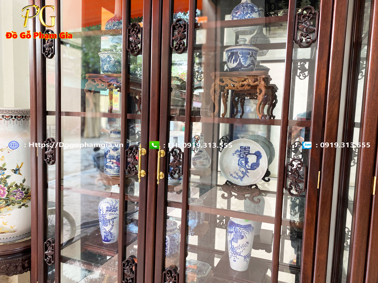 Thông tin chi tiết tủ bày đồ cổ gỗ gụ Thông tin chi tiết tủ bày đồ cổ gỗ gụ