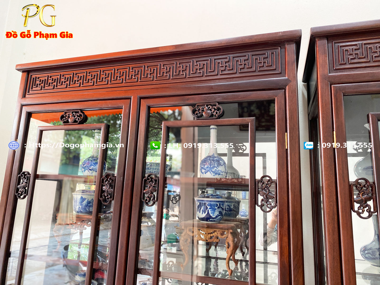 Thông tin chi tiết tủ bày đồ cổ gỗ gụ Thông tin chi tiết tủ bày đồ cổ gỗ gụ