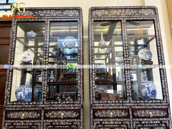 Thông tin kích thước tủ bày đồ cẩn ốc liên chi Thông tin kích thước tủ bày đồ cẩn ốc liên chi