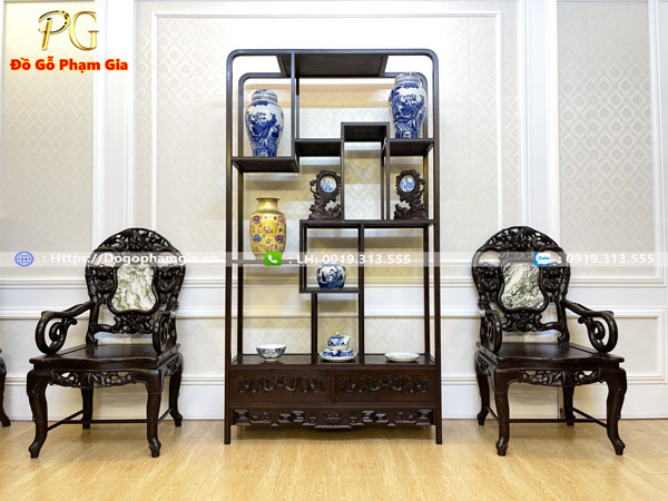 Thông tin kích thước tủ bày đồ triện TB09