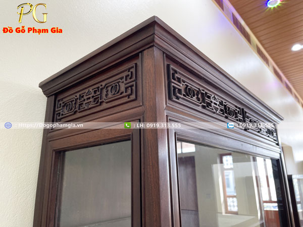 Thông tin tủ bày đồ triện ngũ phúc