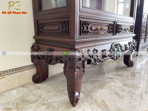 Những điều bạn cần biết khi mau tủ bày đồ đẹp tại Đồ Gỗ Phạm Gia