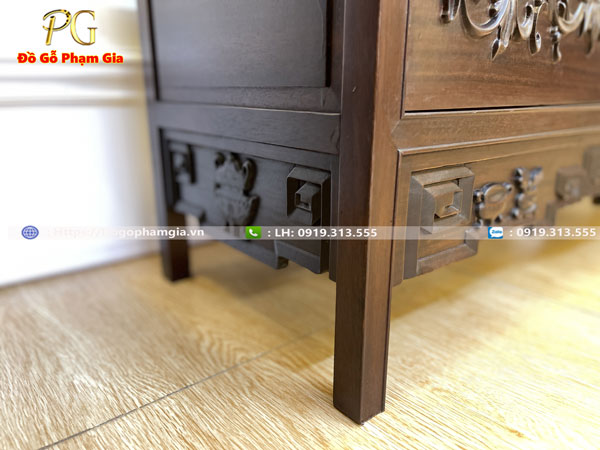 Mua tủ bày đồ cổ đẹp tại Đồ Gỗ Phạm Gia