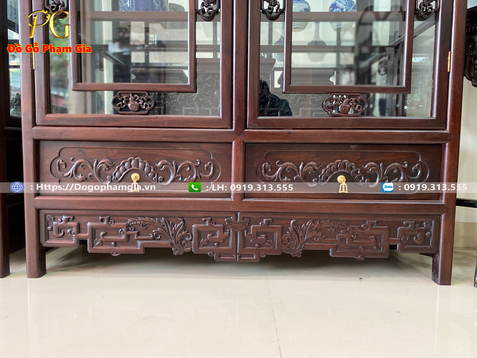 Đồ Gỗ Phạm Gia – nơi sản xuất những mẫu tủ bày đồ gỗ gu đẹp