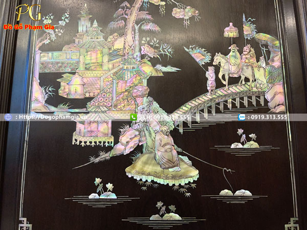 Nguồn cảm hứng của các chi tiết chạm khắc trên tủ chè 