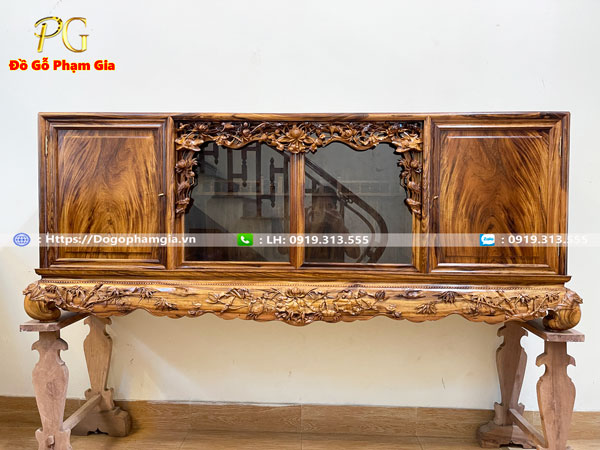 Yếu tố xác định chất lượng của chiếc tủ chè gỗ gụ