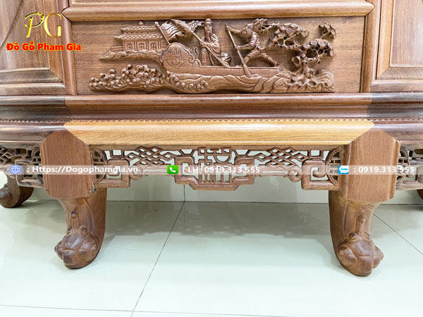 Liên hệ với Đồ Gỗ Phạm Gia để được tư vấn mua tủ chùa gỗ gụ Liên hệ với Đồ Gỗ Phạm Gia để được tư vấn mua tủ chùa gỗ gụ