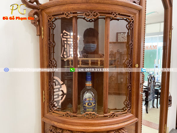 Thông tin kích thước tủ chùa cánh cong gỗ gụ Thông tin kích thước tủ chùa cánh cong gỗ gụ