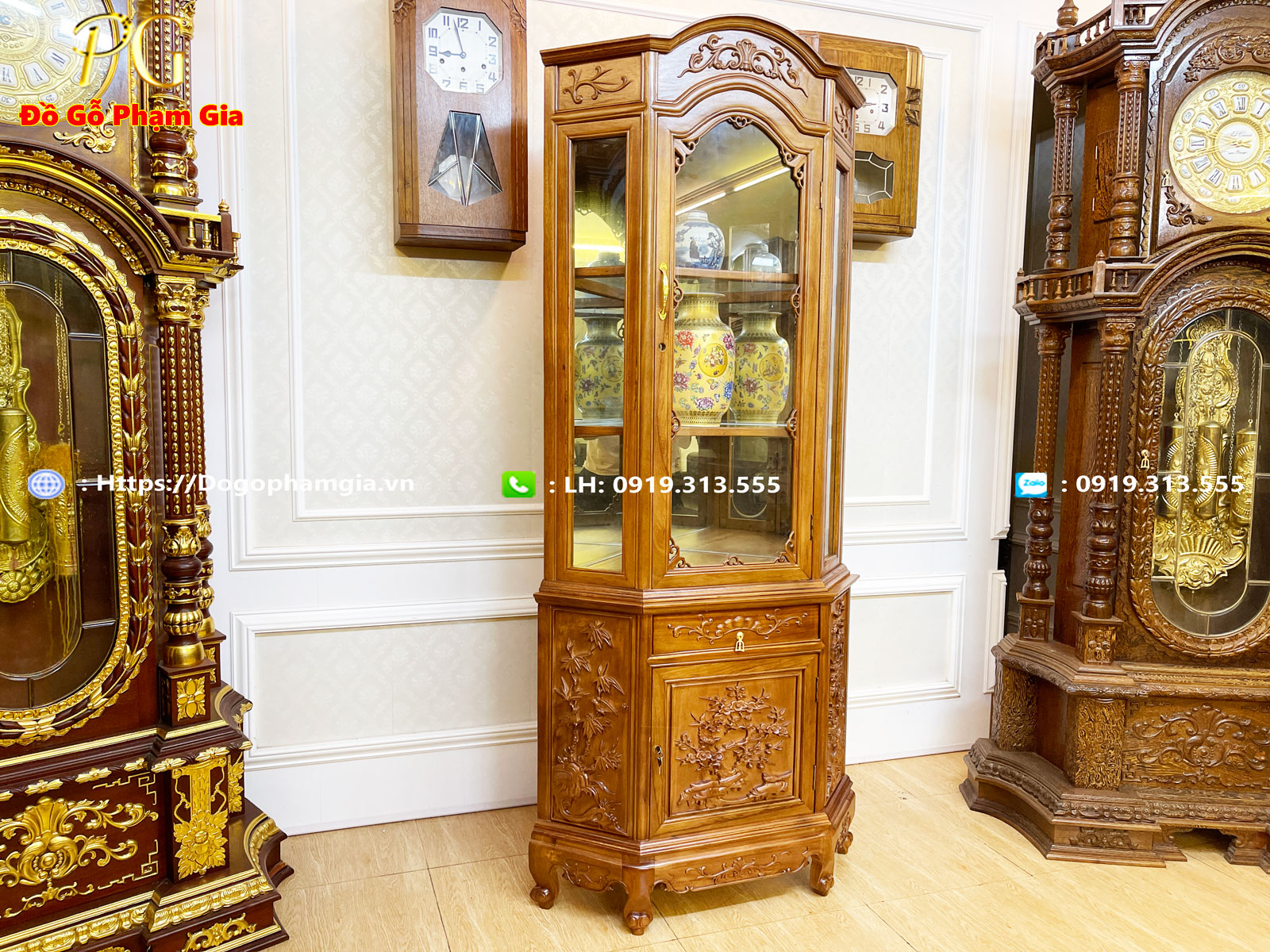 Mua tủ góc bày đồ tại Đồ Gỗ Phạm Gia Mua tủ góc bày đồ tại Đồ Gỗ Phạm Gia