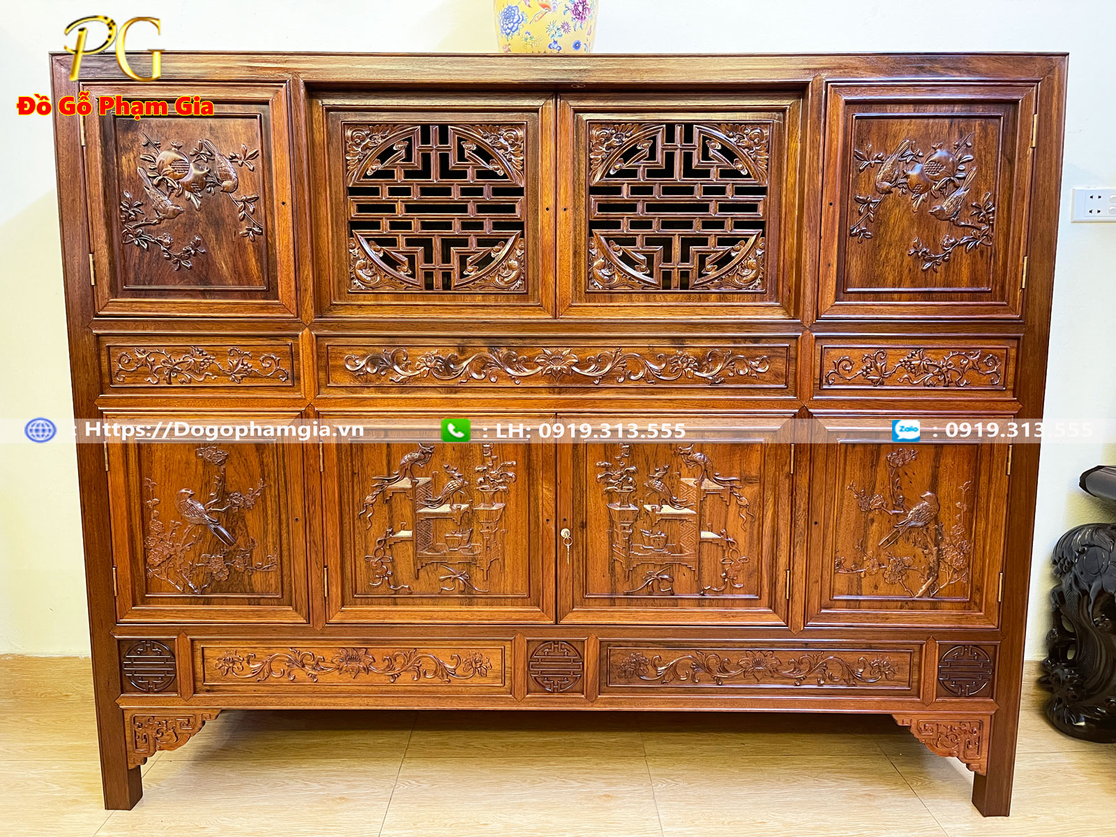 Thông tin kích thước tủ chạn gỗ gụ